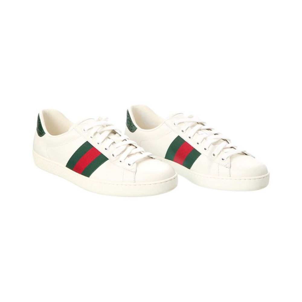Gucci Ace Leather Sneaker (Authentic Pre-Loved)